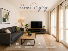 Sarcelles (95) –Appartement traversant de 105 m² – 5 chambres – Vendu occupé 3250/mois 