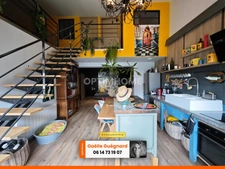 LOFT D’EXCEPTION – HYPERCENTRE DE CHOLET – 110 m² – JARDIN – PARKING PRIVATIF