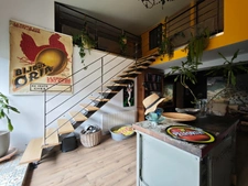 LOFT D’EXCEPTION – HYPERCENTRE DE CHOLET – 110 m² – JARDIN – PARKING PRIVATIF