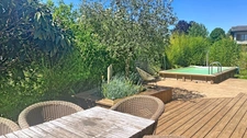 Belle maison familiale 4 ch avec jardin paysager, piscine et grands espaces annexes  (73)