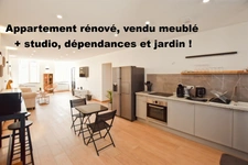 Appartement + studio + jardin à  AUTUN (71)