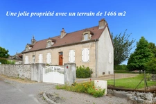 Propriété de 140 m2 à Auxy, avec 1466 m2 de terrain clos.