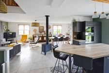 Maison sur sous-sol de 156 m2avec terrain de 4283 m2 à  ANTULLY (71)