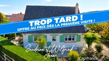 LES TROIS LACS (27) (Venables) - Maison individuelle avec vie de plain-pied – 3 chambres, sous-sol + garage.