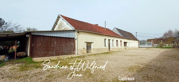AILLY (27) - Ingremare - Maison à rénover - 150m² + garage, chaufferie et greniers
