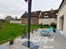 LES TROIS LACS (27) - Maison individuelle - 4 chambres + bureau - vie de plain-pied - terrain de 1200 m²