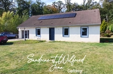 LA HAYE MALHERBE (27) - Maison de plain-pied - 4 chambres - Panneaux solaires - Terrain 1084m²