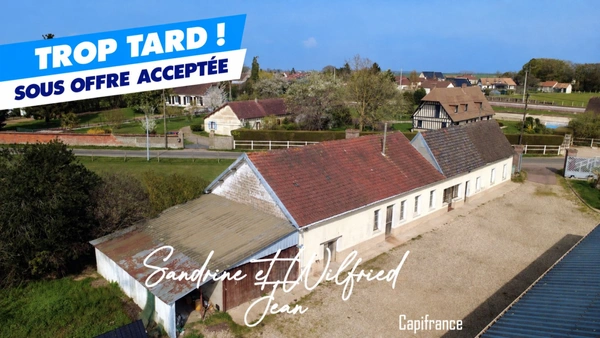 AILLY (27) - Ingremare - Maison à rénover - 150m² + garage, chaufferie et greniers