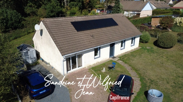 LA HAYE MALHERBE (27) - Maison de plain-pied - 4 chambres - Panneaux solaires - Terrain 1084m²
