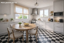 Riec - RARE, hypercentre, PAC, 5 chambres, calme, jardin 1000 m²+, potentiel locatif