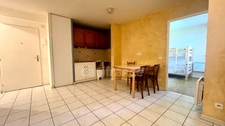 Appartement à vendre 2 pièces de 36m2 + balcon + cave dans un cadre d'exception en plein coeur de MANIGOD (74) - Vue montagnes