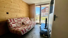 Studio 23m² et sa terrasse, Merdassier (Manigod 74) – Exposition sud et vue sur les montagnes