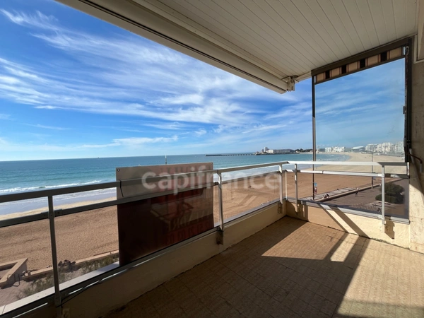 Appartement 3P - Votre Cocon Face à l'Océan –  au Cœur du Remblai des Sables d'Olonne