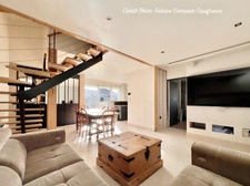 Maison en pierre dans une ancienne grange Brayaude, P5 à SAINT-BONNET-PRES-RIOM (63) avec 4 chambres