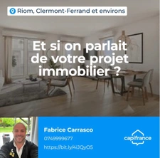 Maison à vendre 6 pièces GERZAT (63) Centre-ville Maison familiale de caractère de 145 m² avec terrasse, toit-terrasse, cuisine d'été, garage et cave voûtée