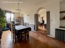 Dpt Allier (03) A vendre à Varennes sur Allier - Longère T6 garages, grande terrasse couverte, terrain clos et arboré de 4621m2