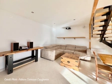 Maison en pierre dans une ancienne grange Brayaude, P5 à SAINT-BONNET-PRES-RIOM (63) avec 4 chambres