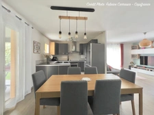 MARINGUES (63) Maison P7, 144 m², Piscine, terrasse bioclimatique, Garage + Carport, jardin 