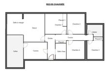 Maison individuelle de plain pied, 5 pièces LE CENDRE (63) avec jardin. Une belle opportunité de rénovation au cœur d'un secteur recherché