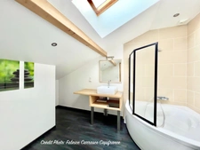 Maison en pierre dans une ancienne grange Brayaude, P5 à SAINT-BONNET-PRES-RIOM (63) avec 4 chambres