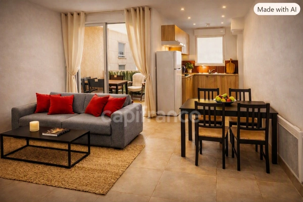 ✨ AGDE – Les Cayrets | T3 de 55 m² - 2 Chambres - Terrasse + 2 Parkings - Dernier Étage (ou 2ème étage)