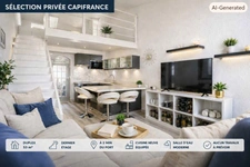 Duplex 53 m² – Dernier étage – 2 chambres – Port à pied – Rare au Cap d'Agde