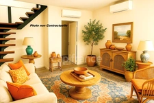 Duplex T2 Sète, rénové 2025, 42 m² loi Carrez, balcon, lumineux, DPE C, clim réversible, pied‑à‑terre