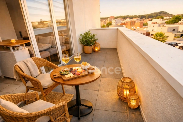 Sélection Privée Capifrance : studio rare au dernier étage avec terrasse et garage fermé.