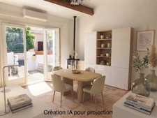 Rarissime à Portiragnes village – Maison traversante 3 pièces 60 m² avec 2 terrasses, DPE B