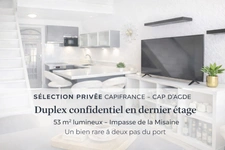 Sélection Privée Capifrance : un duplex rare, en dernier étage, dans l’une des adresses les plus confidentielles du Cap d’Agde.