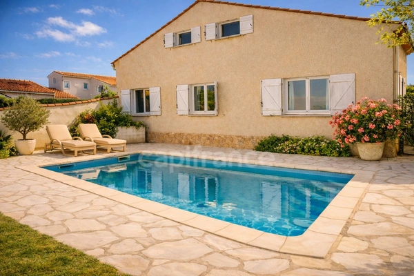 VIAS – Villa contemporaine rare avec piscine et énergie positive. Une opportunité exceptionnelle.