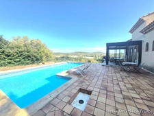 Propriété de caractère, vue imprenable sur les hauteurs de Puisserguier