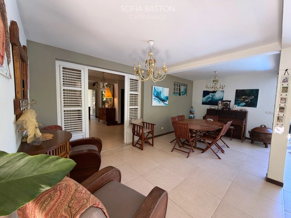 À VENDRE 972 – LES TROIS-ÎLETS – ANSE À L’ÂNE – VILLA AVEC PISCINE ET LOGEMENTS INDÉPENDANTS  (972)
