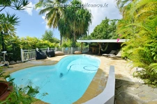 Charming property with sea and Diamond Rock views, two villas and swimming pool – For sale, Martinique (972)