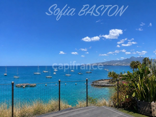 Les Trois-Îlets – SOUS COMPROMIS - T3 face mer de plain-pied – Terrasse, jardin & plage à pied – Résidence de standing – Martinique 972 - Appartement a vendre