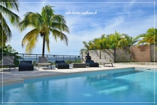 Les Trois-Îlets – SOUS COMPROMIS -Villa prestige T5 de 146 m² habitables (219 m² au total) avec piscine, solarium et vue mer imprenable- A Vendre 972