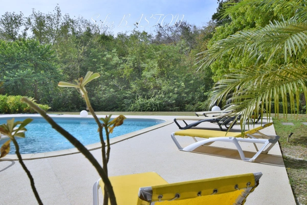 Superbe villa de 345 m² habitables avec piscine et annexes - terrain plat de 2 207 m², à vendre 5/6 pièces LE DIAMANT (972)