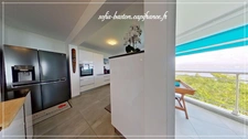 Les Trois-Îlets (972) Prestigious 4-room apartment - Panoramic sea view, 30m2 loggia with spa and covered parking in secure residence.