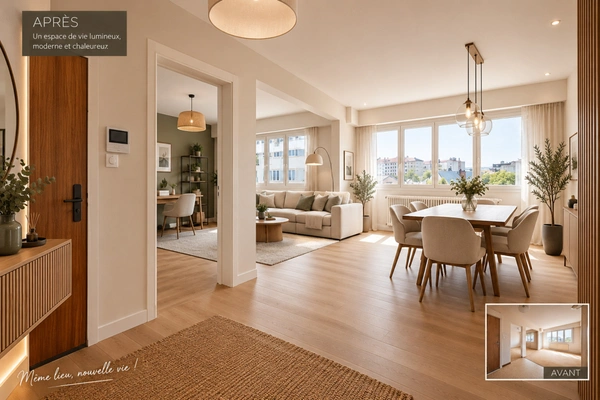 Appartement à vendre 4 pièces DIJON Montchapet - Spuller - 77m²