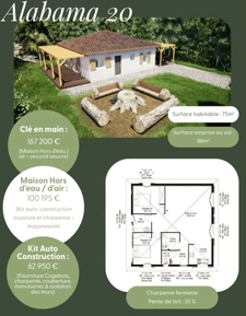 Terrain à vendre de 700,00 m² LE HOUGA (32) LOT 8