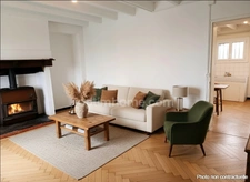 Maison- 3 pièces avec jardin et grand garage