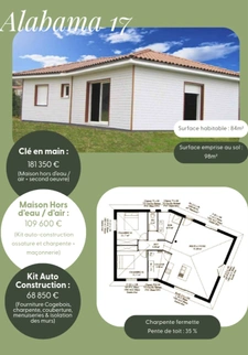 Terrain à vendre de 650,00 m² LE HOUGA (32) LOT 7