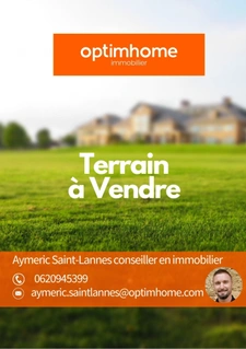 Terrain à vendre de 900,00 m² LE HOUGA (32) LOT 06