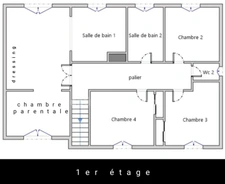 🌟 Maison T6 de 152 m² à Nogaro – Centre-ville & Jardin arboré