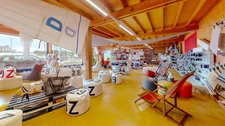 Ensemble Murs et fonds Voilerie et accastillage sur le port de Tréboul (Douarnenez - 29)