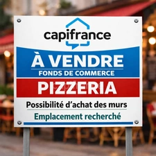 Fonds de commerce Pizzeria - Forte visibilité - Axe passant de véhicules à proximité du centre-ville Quimper(29)