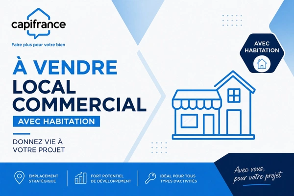 Local commercial avec fort potentiel- Ancien bar - restaurant réputé à PLEYBEN (29)