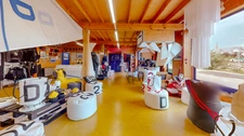 Ensemble Murs et fonds Voilerie et accastillage sur le port de Tréboul (Douarnenez - 29)