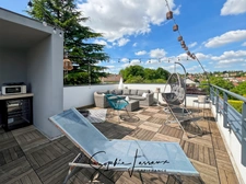 7-room architect-designed house with roof terrace in MEZY SUR SEINE