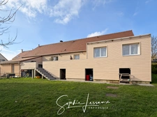 Maison récente de plain-pied à vendre en exclusivité à Authevernes – 152,35 m² – 5 pièces – 3 chambres – Double garage – Pièce cinéma / jeux 18 m²